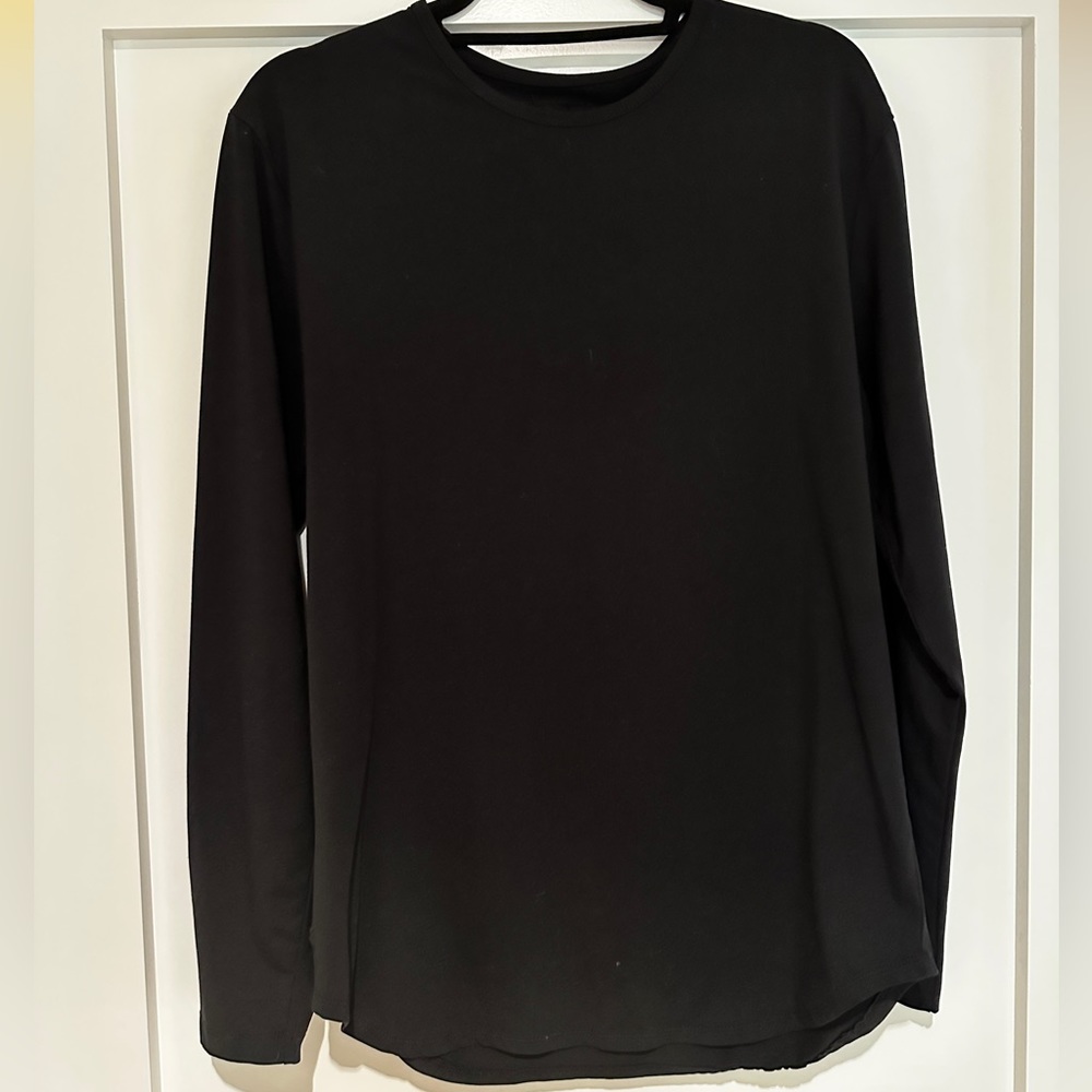 Cuts | Men’s Elongated Long Sleeve | Large | Black